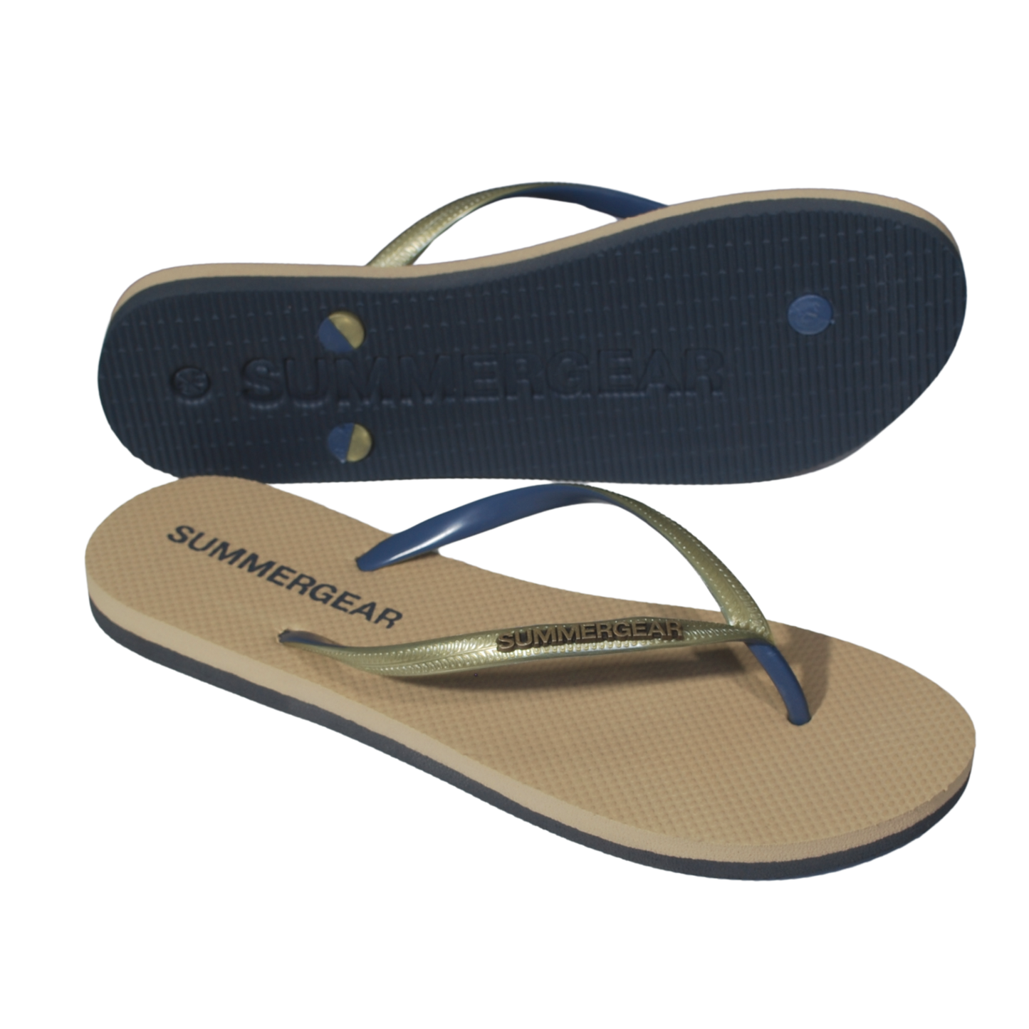 Sunsteps Slim Fit – Flip-Flops Gold/Grey