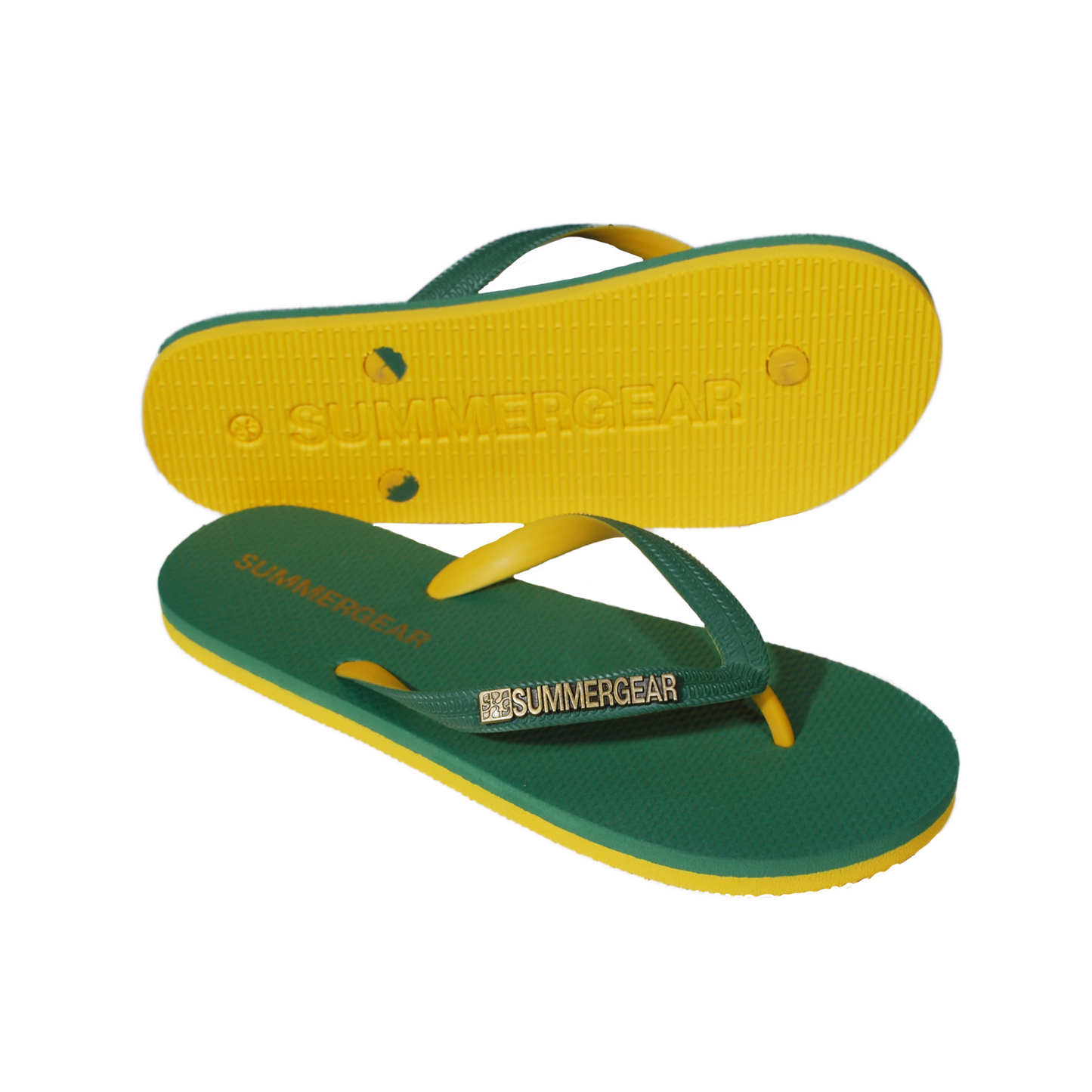 Sunsteps Regular – Flip-Flops Green/Yellow
