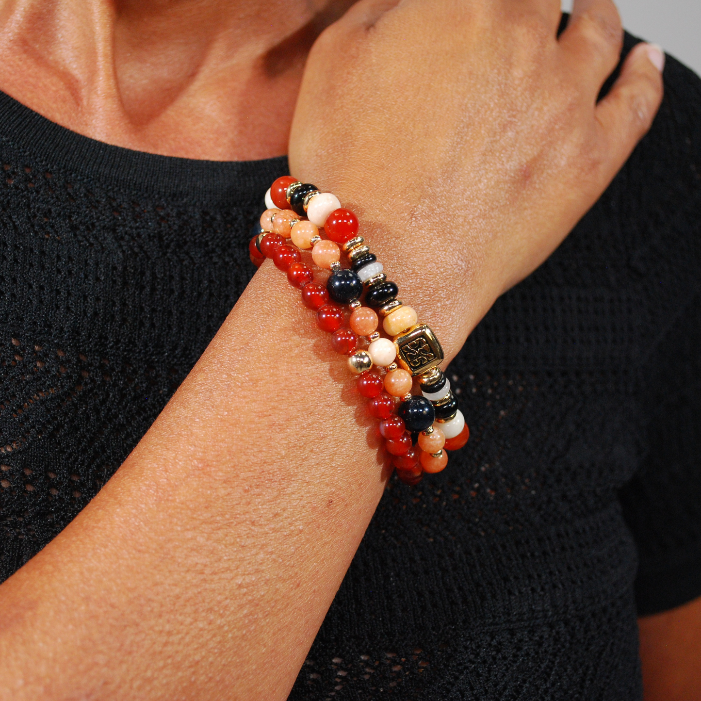 Solena armband – Sunset Mix