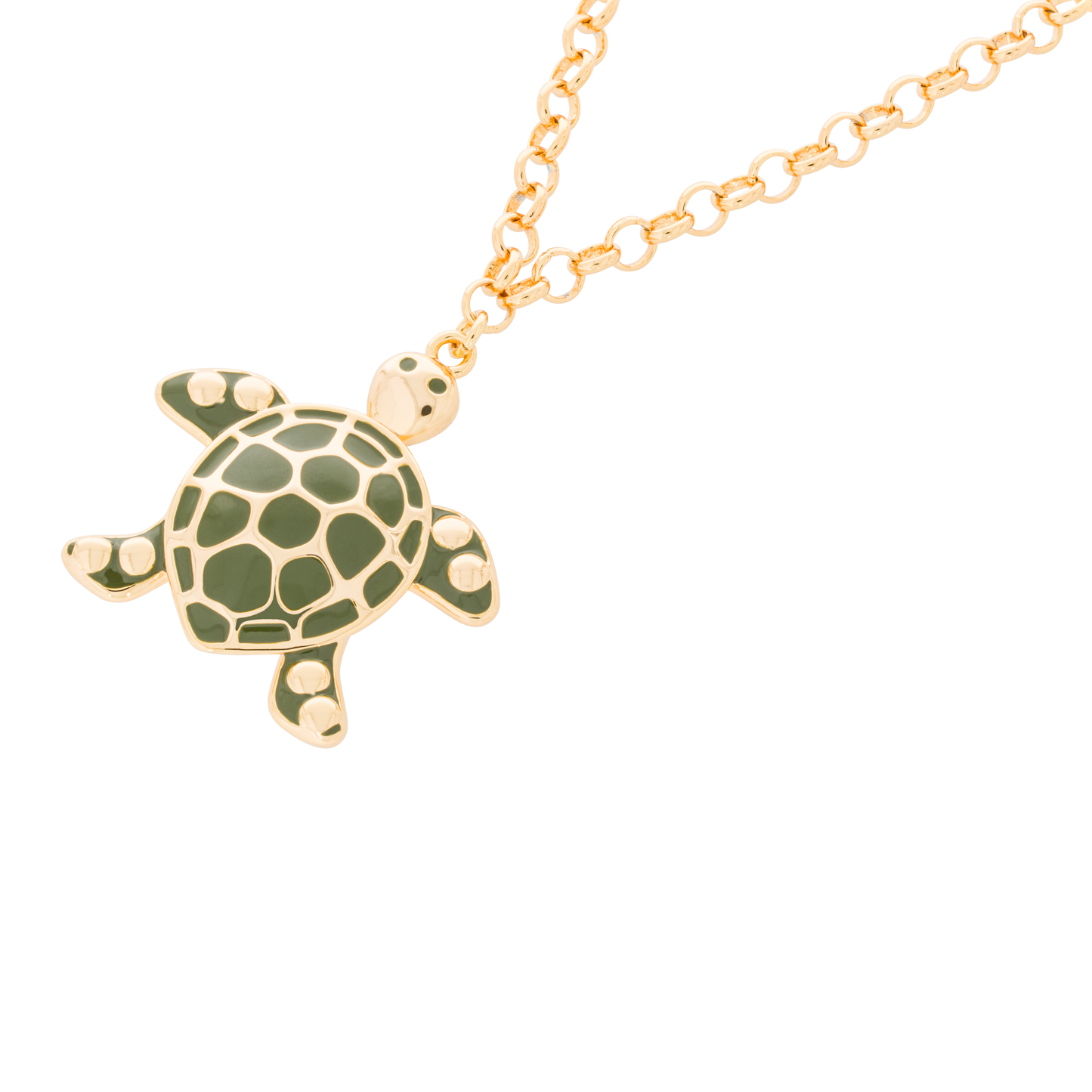 Solena Necklace – Turtle Shell