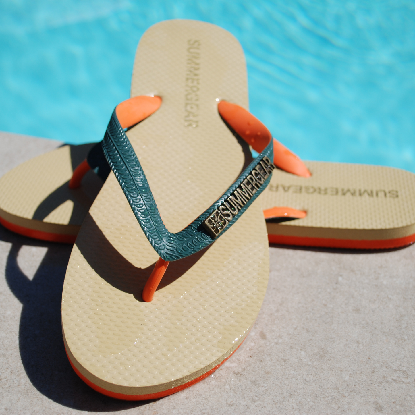Sunsteps Regular – Flip-Flops Blue/Red