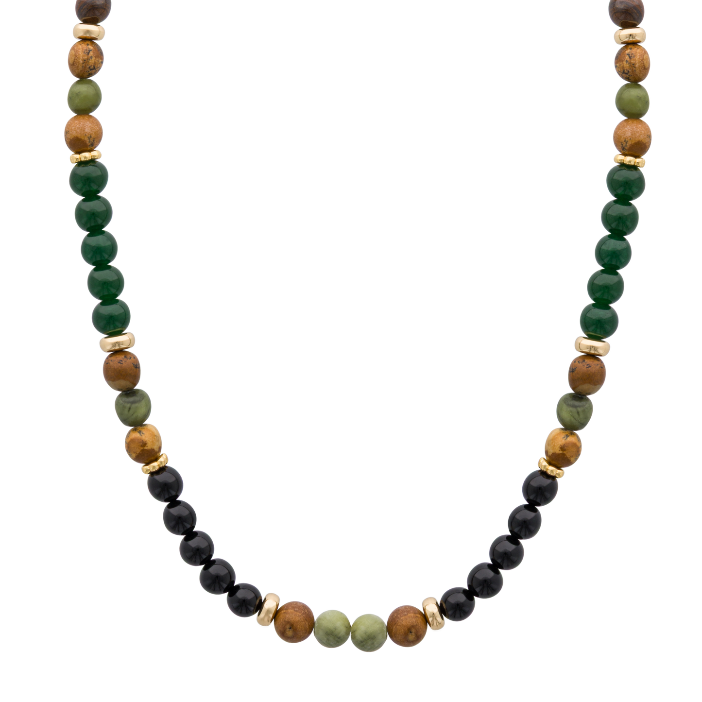 Elements necklace – Forest Green