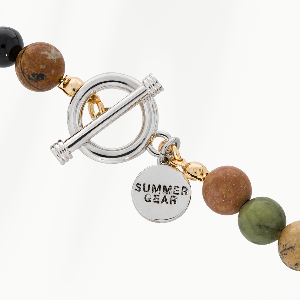 Elements necklace – Forest Green