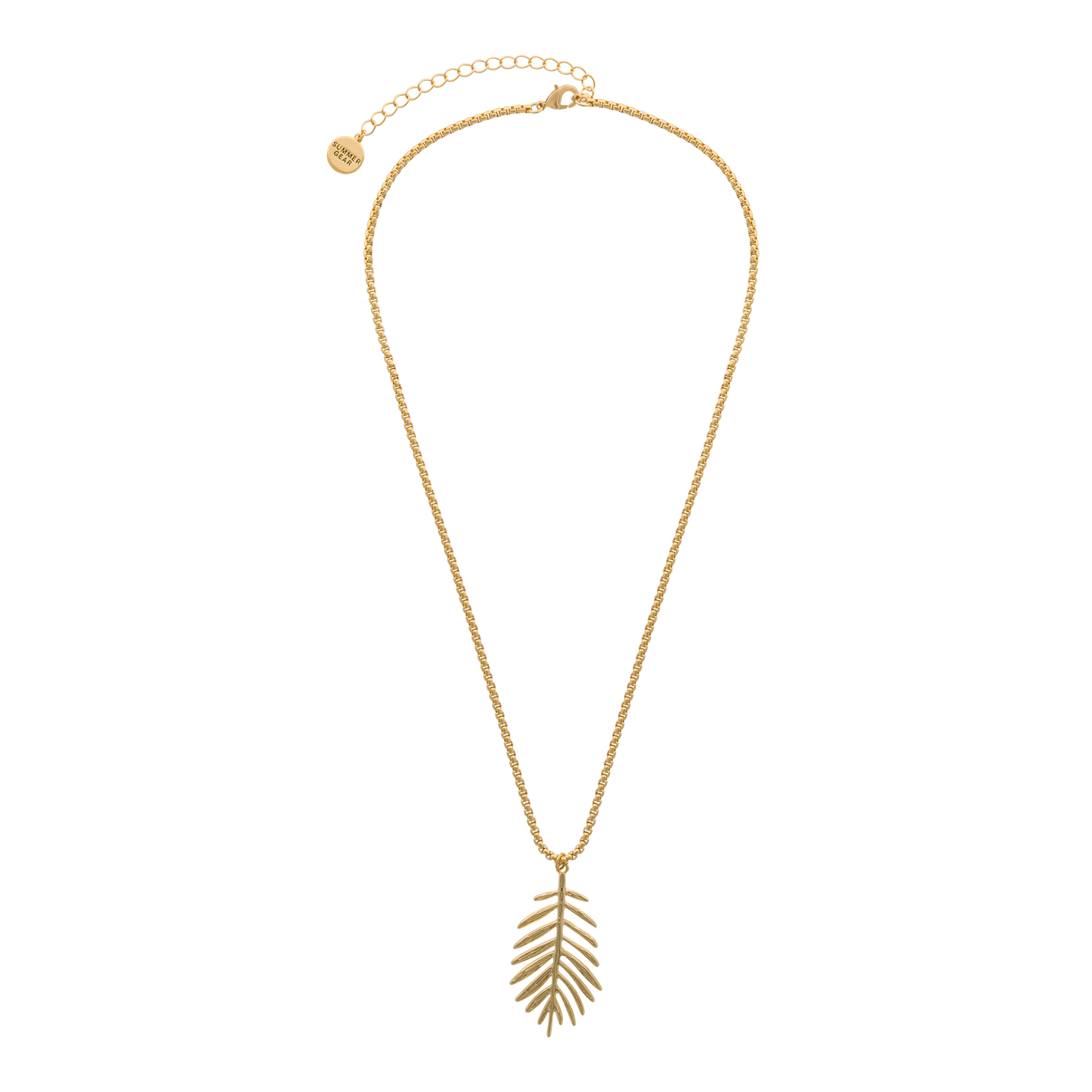 Solena necklace – Palm Leaf