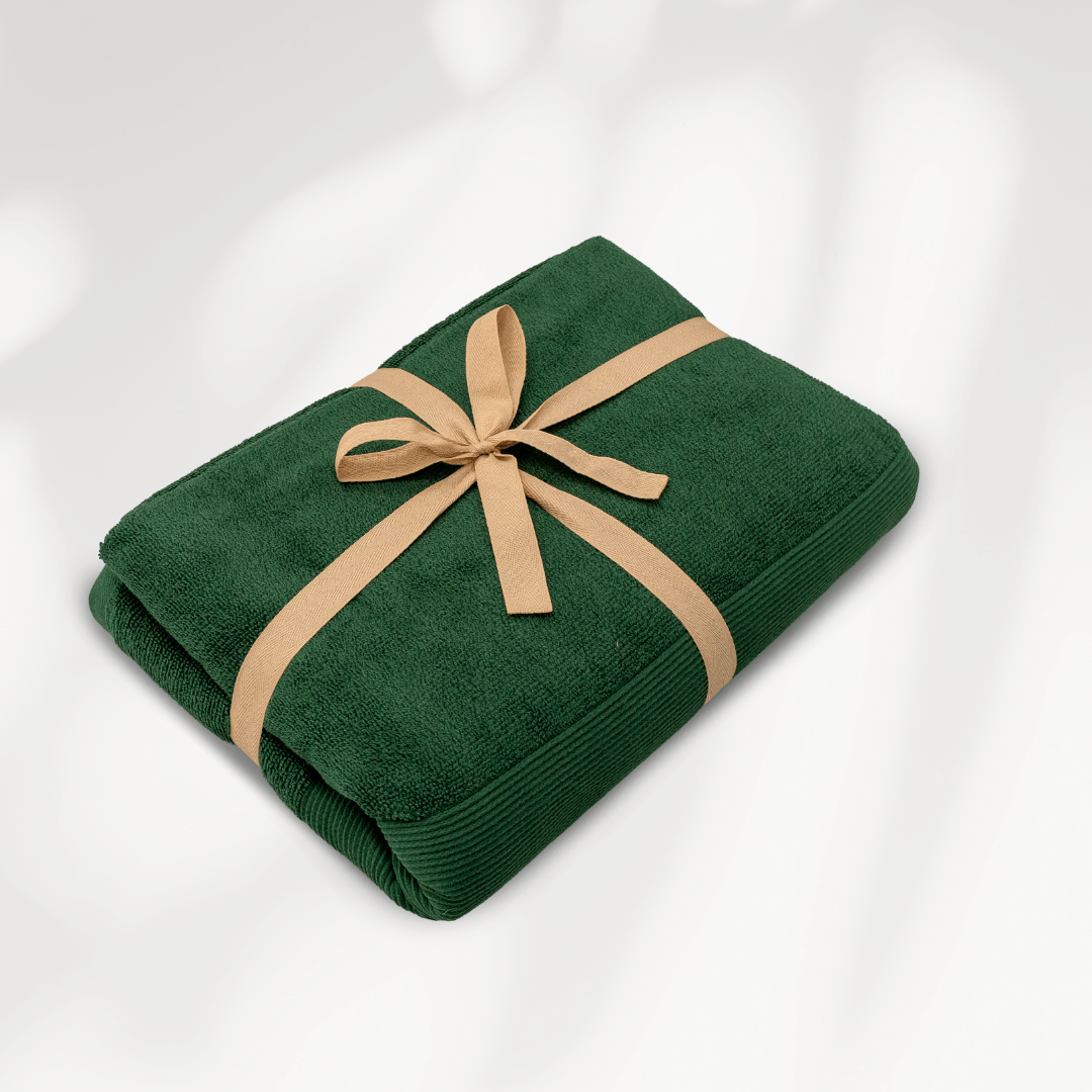 Beach towel 100 x 200 cm Green