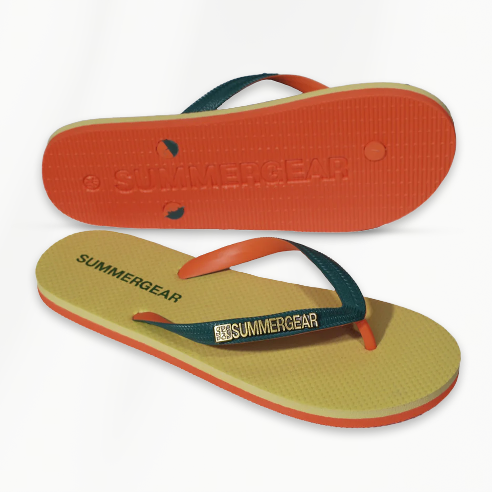 Sunsteps Regular – Flip-Flops Green/Orange