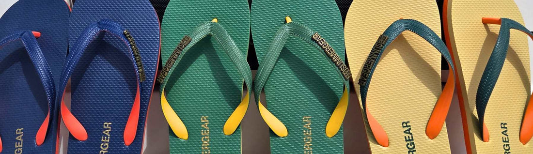 Sunsteps teenslippers van SummerGear in Slim en Regular pasvorm voor smalle en bredere voeten