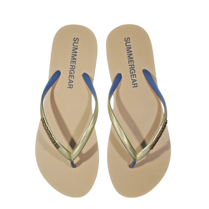 Sunsteps Slim Fit – Flip-Flops Gold/Grey