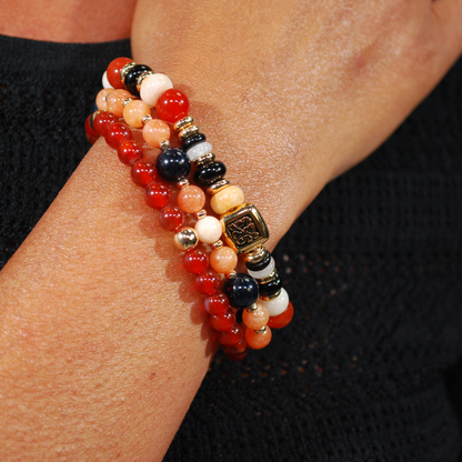 Solena armband – Sunset Mix
