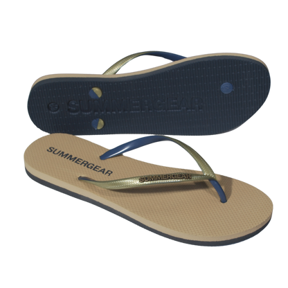Sunsteps Slim Fit – Flip-Flops Gold/Grey