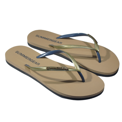 Sunsteps Slim Fit – Flip-Flops Gold/Grey