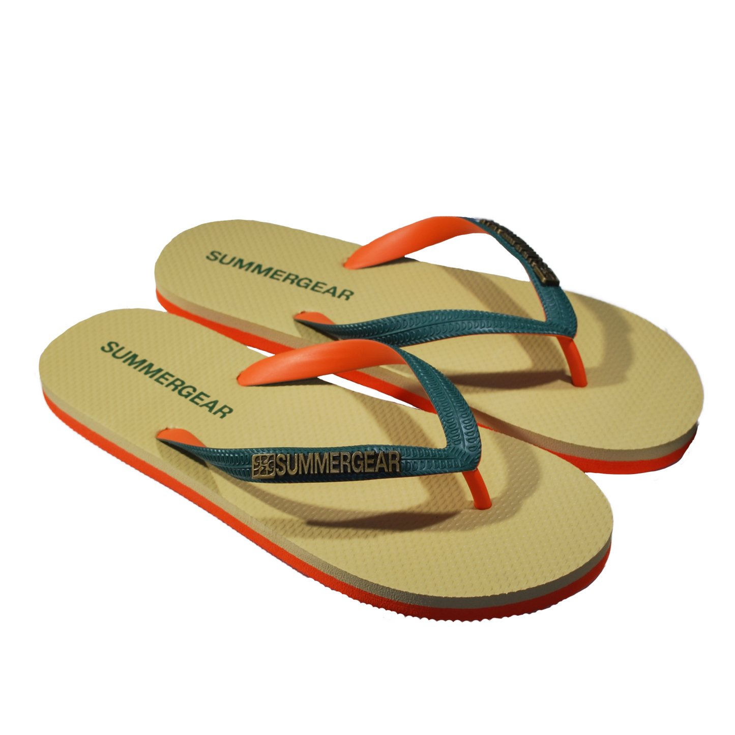 Sunsteps Regular – Flip-Flops Green/Orange
