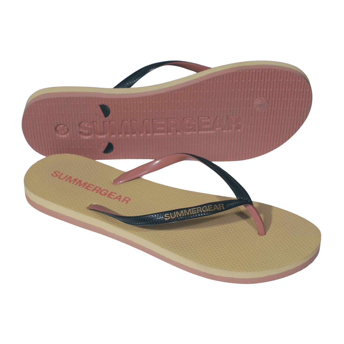 Sunsteps Slim Fit – Flip-Flops Black/Pink