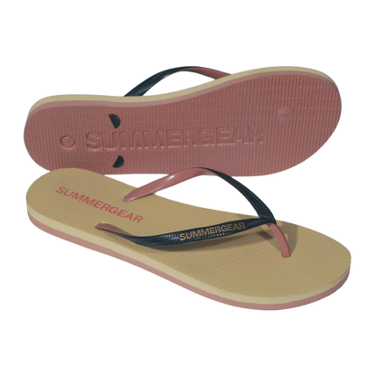 Sunsteps Slim Fit – Flip-Flops Black/Pink