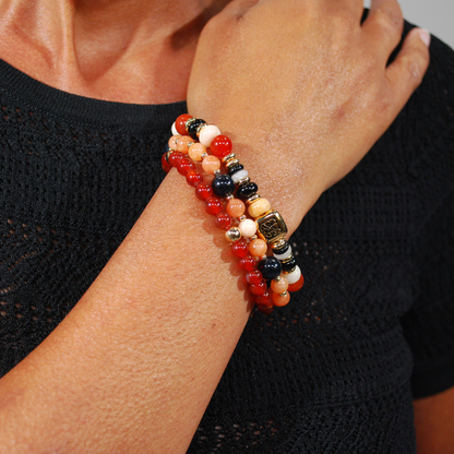 Solena armband – Sunset Mix