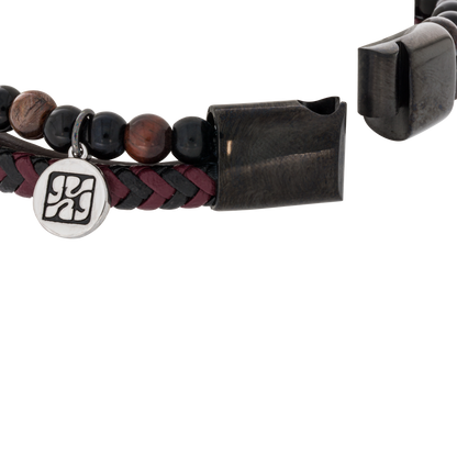 Core bracelet – Black Weave