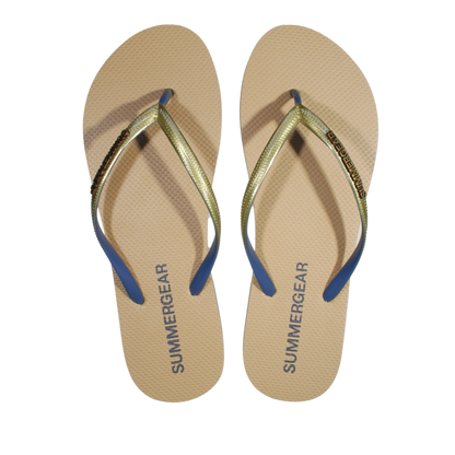 Sunsteps Slim Fit – Flip-Flops Gold/Grey