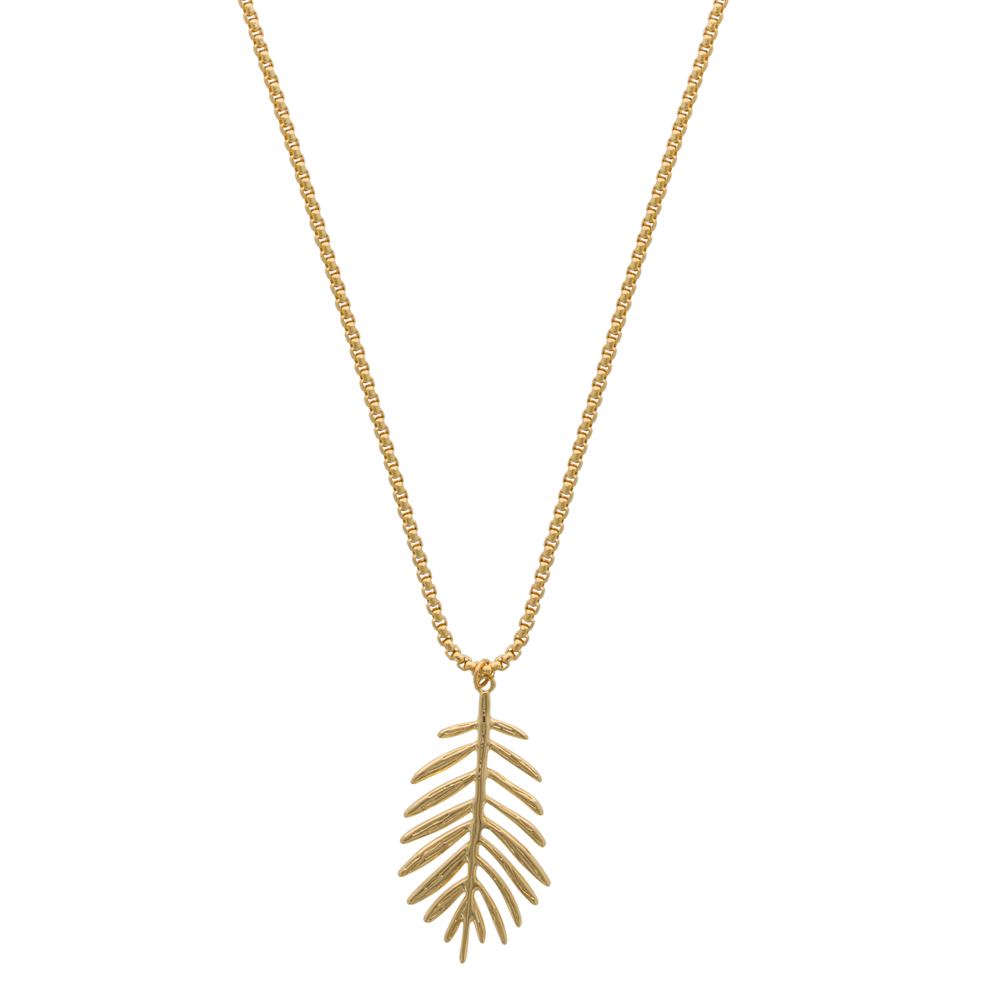 Solena necklace – Palm Leaf