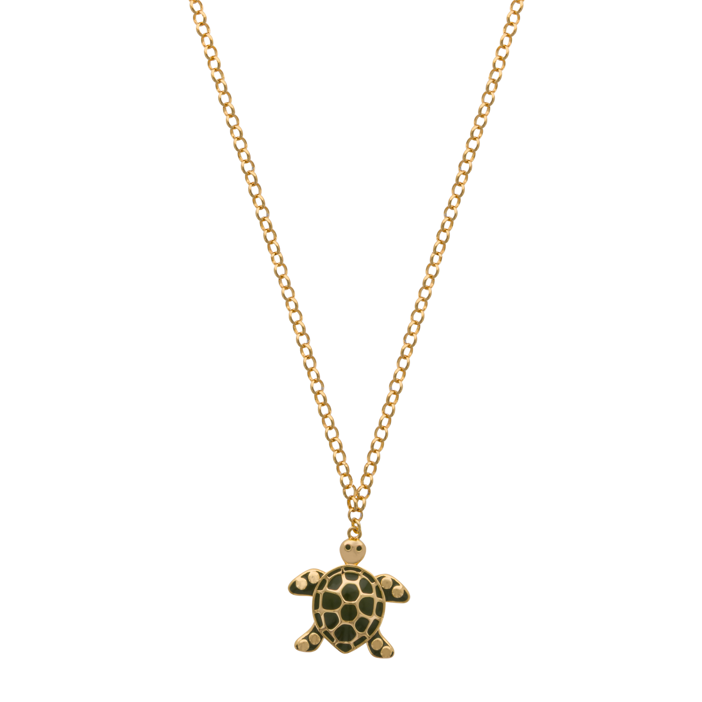 Solena Necklace – Turtle Shell