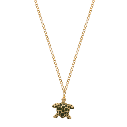 Solena Necklace – Turtle Shell