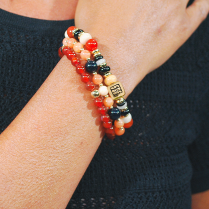 Solena bracelet – Sunset Mix