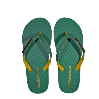 Sunsteps Regular – Flip-Flops Green/Yellow