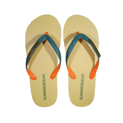 Sunsteps Regular – Flip-Flops Green/Orange