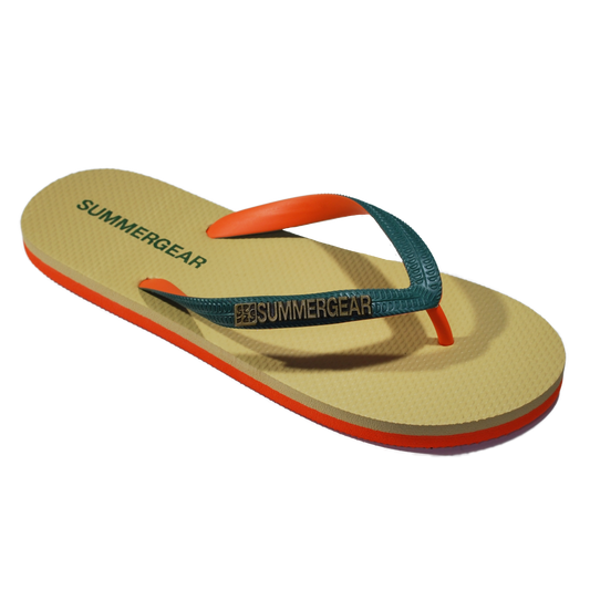 Sunsteps Regular – Flip-Flops Green/Orange
