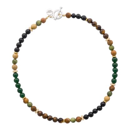 Elements necklace – Forest Green