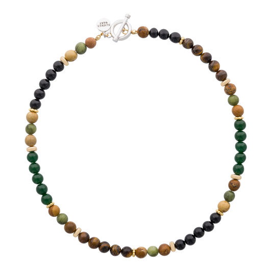 Elements necklace – Forest Green