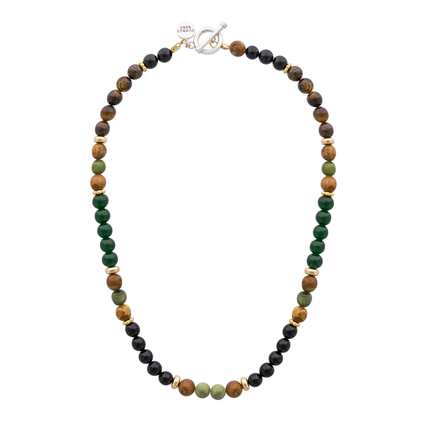 Elements necklace – Forest Green