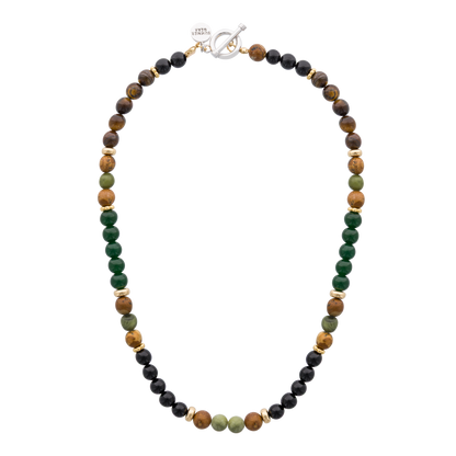 Elements necklace – Forest Green