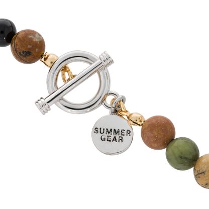 Elements necklace – Forest Green