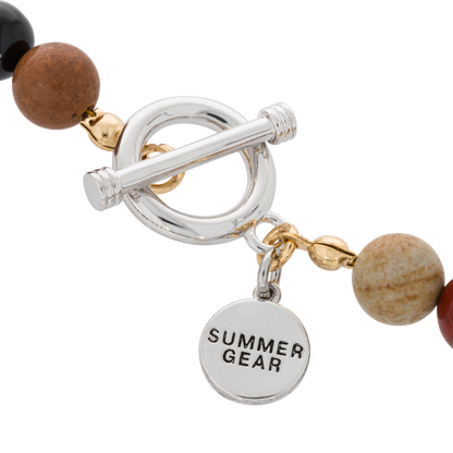 Elements necklace – Sunset Red