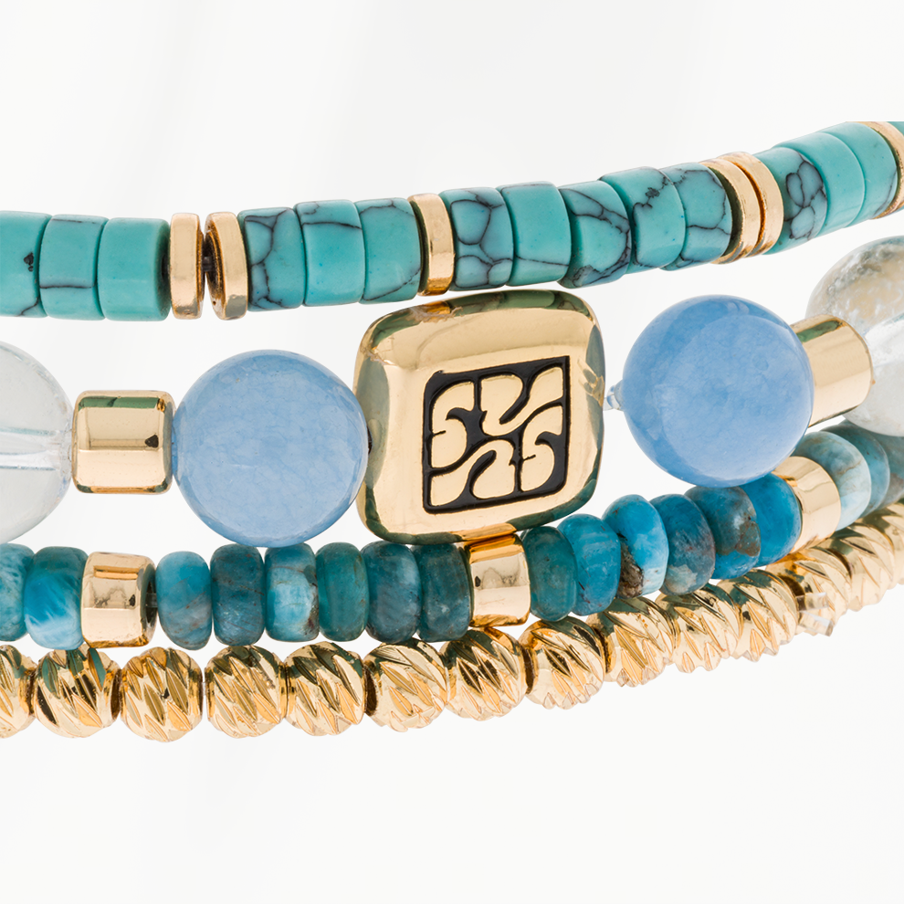 Solena bracelet – Blue Coast