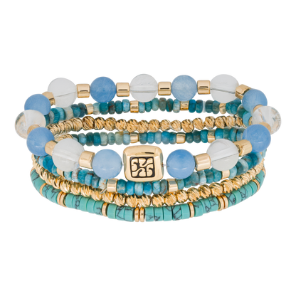 Solena bracelet – Blue Coast