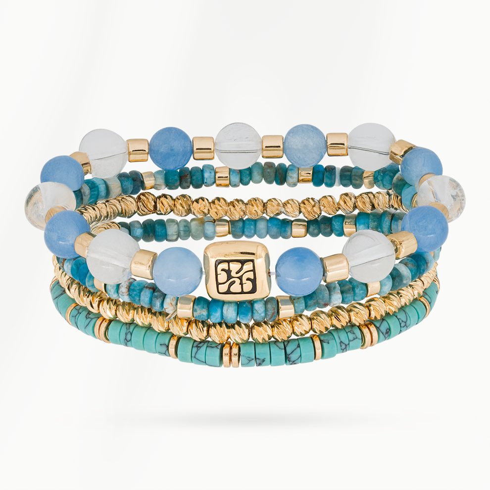 Solena bracelet – Blue Coast
