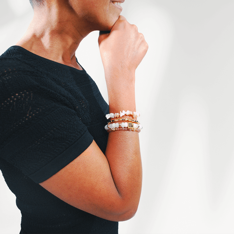 Solena bracelet – Pearl Blush