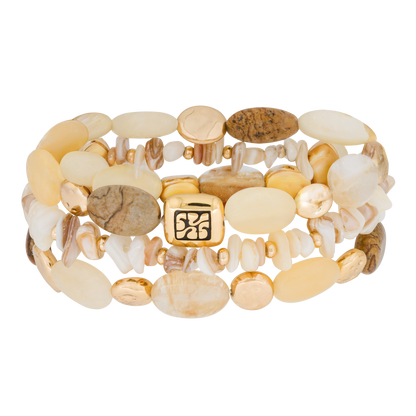 Solena bracelet – Sand Shell