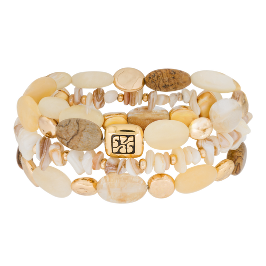 Solena bracelet – Sand Shell