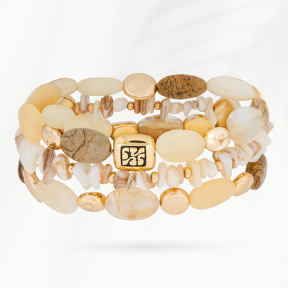 Solena bracelet – Sand Shell
