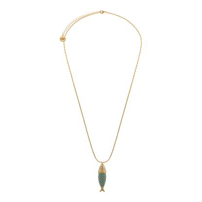 Solena necklace – Golden Fish