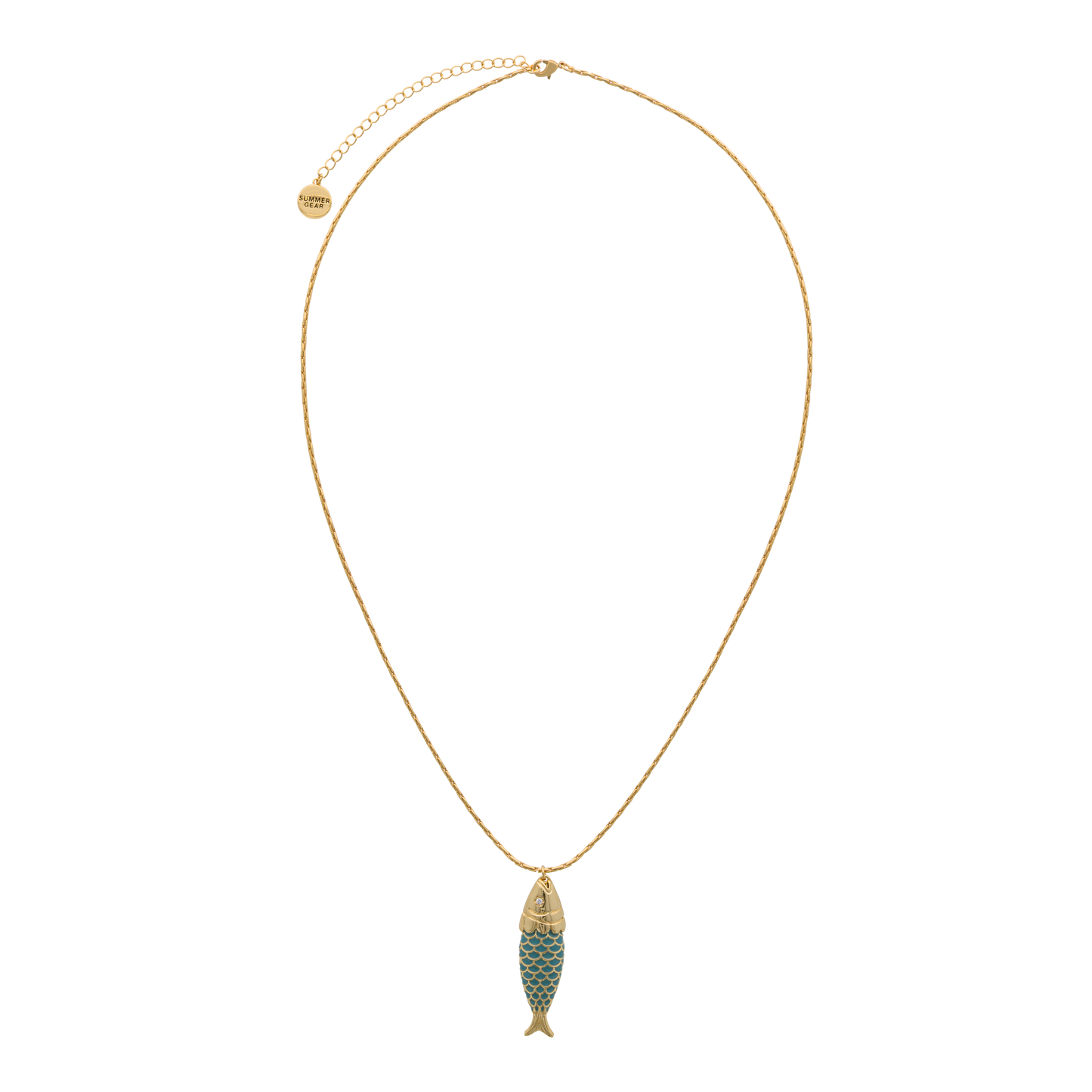 Solena necklace – Golden Fish