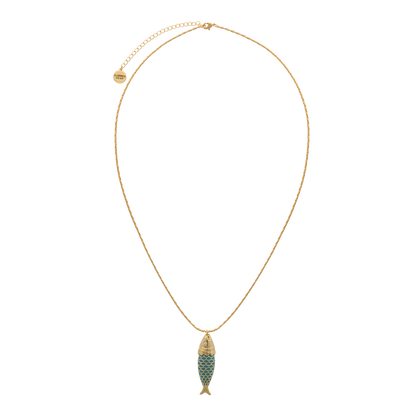 Solena necklace – Golden Fish