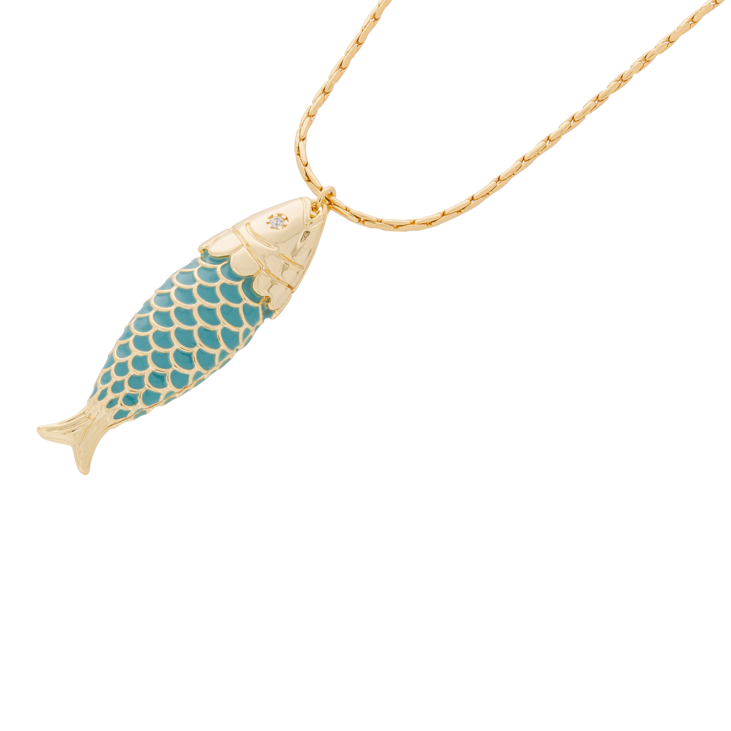Solena necklace – Golden Fish