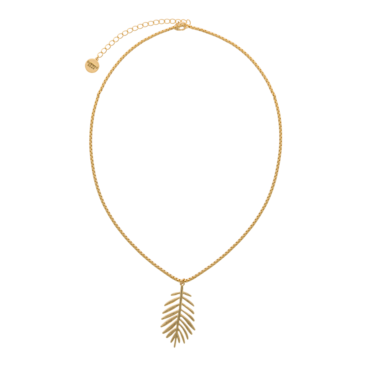 Solena necklace – Palm Leaf
