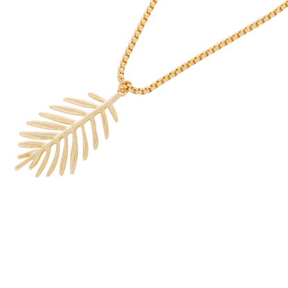 Solena necklace – Palm Leaf