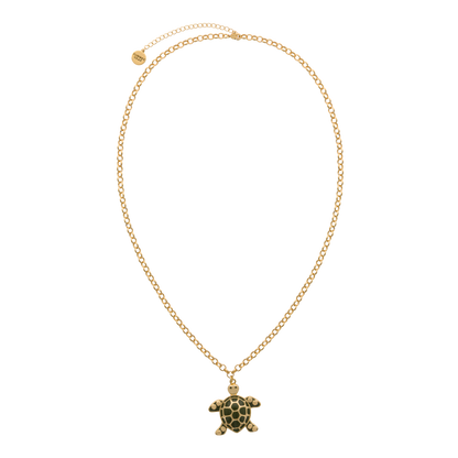 Solena Necklace – Turtle Shell