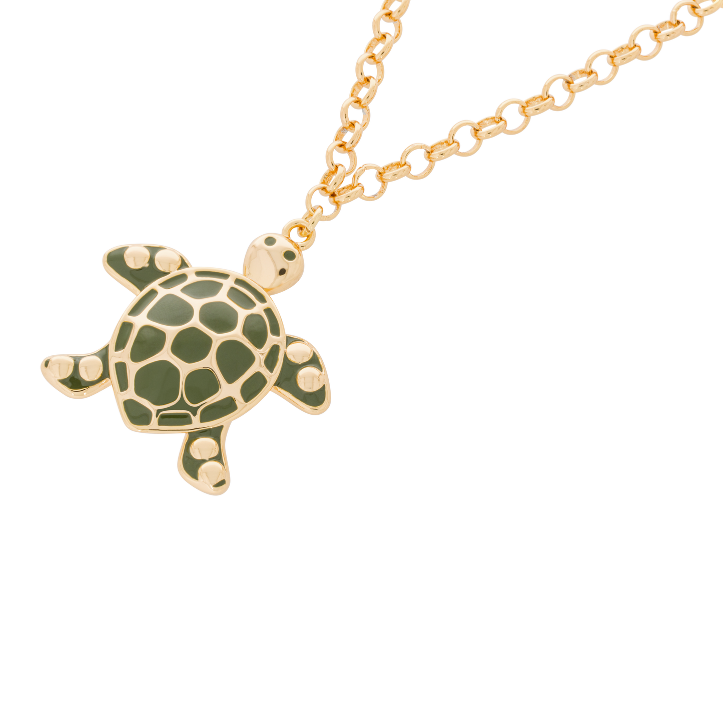 Solena Necklace – Turtle Shell