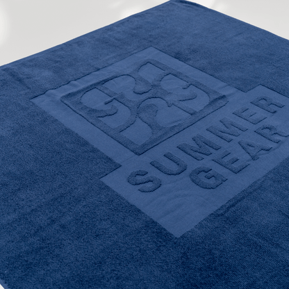 Beach towel 100 x 200 cm Blue